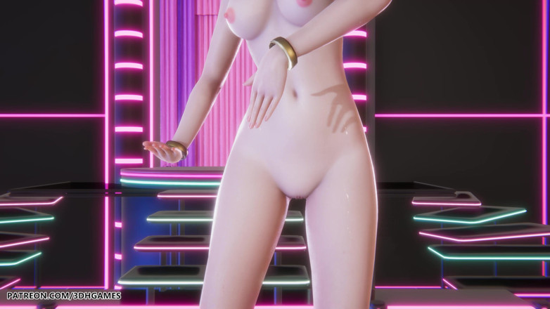 3D-Hentai Games: Mmd Hwasa - Na - Akali Sexy Striptease League of Legends Hentai...