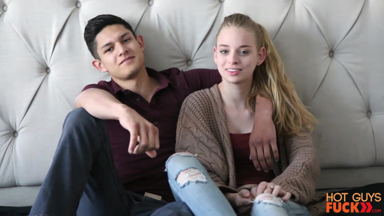 Hot Guys Fuck: Longtime Friends Davis Black and Sarah Sunday Finally