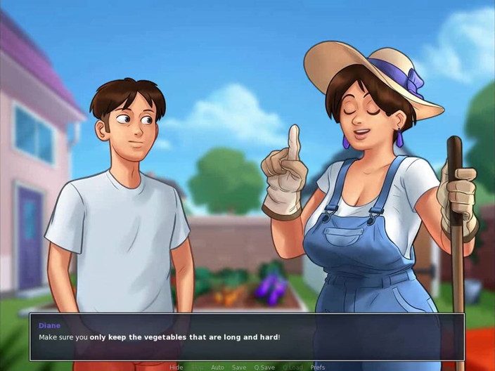 Dirty GamesXxX: Summertime Saga: Sexy MILF and her garden-Ep5