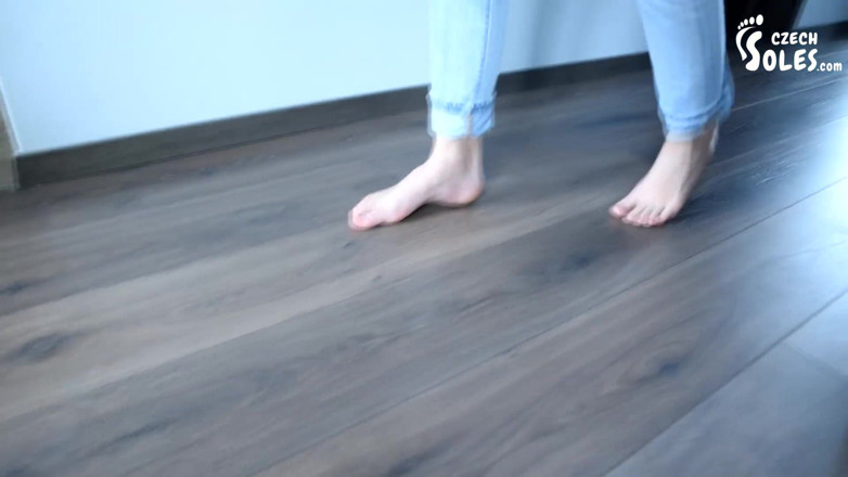Czech Soles - foot fetish content: Sexy dirty and smelly feet that really need a bath