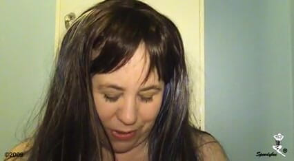 Dirty Doctors Clips: Trisha vibrator pissing in the bathroom