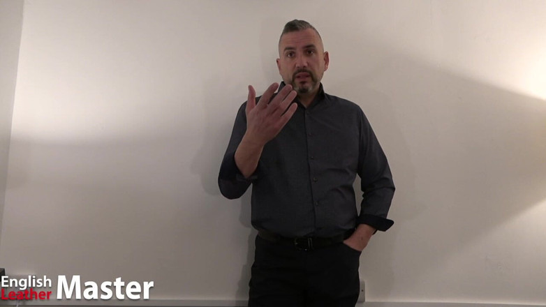 English Leather Master: Teacher Uses Masturbator and Gives JOI