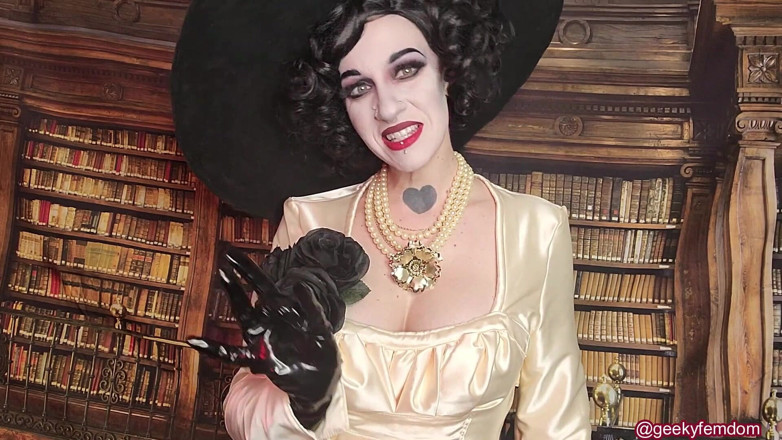 Geeky Femdom: Lady Dimitrescu World Wide JOI