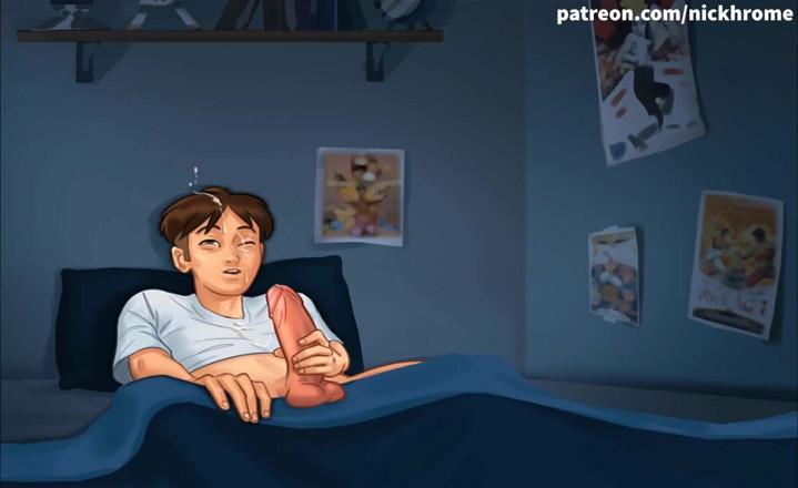 Cartoon Universal: Spanish cartoon - night masturbation part 5