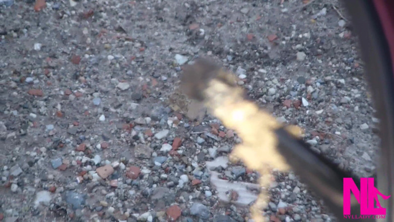 Nyllady: Digging Dirty Miry Gravel in My High Heeled Puckled Pumps
