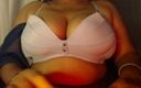 HotGirl21: Sexy Girl White Bra Big Boobs Show.