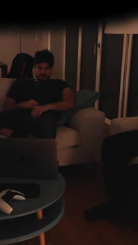 Straight Friend Jerks off with Gay Couple - Real Amateur