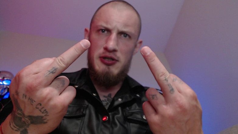 Hunky time: Leather Master, Saliva(spitting) and Biceps