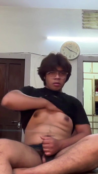 Horny Desi Twink Bitch Loses Control at Home