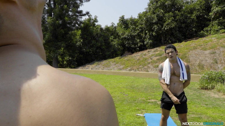 Next Door Studios: Twunks Michael DelRay &amp; Scott Finn salt flop raw po cvičení -...