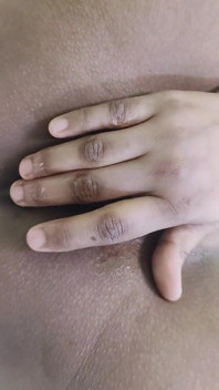 Squirting My Tight Teen Pussy in a Boyfriends Room