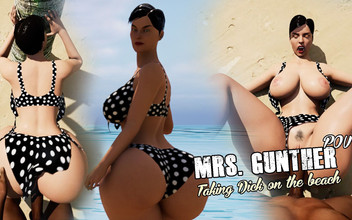 Dukes Hardcore Honeys: Mrs. Gunther pov: menangani batang di pantai