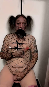 Sexy Trans Woman Getting Red Hot Masturbating