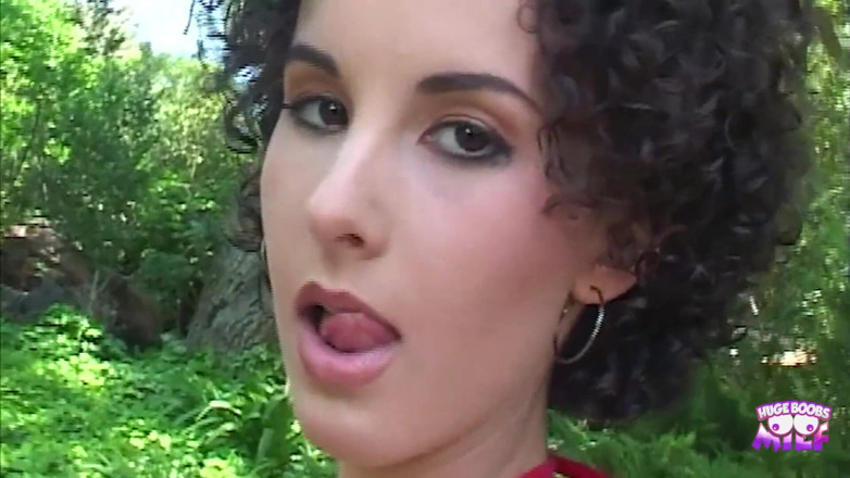 Huge Boobs MILF: A Skinny Brunette Babe Shows Her Husband How Sexually Adventurous...