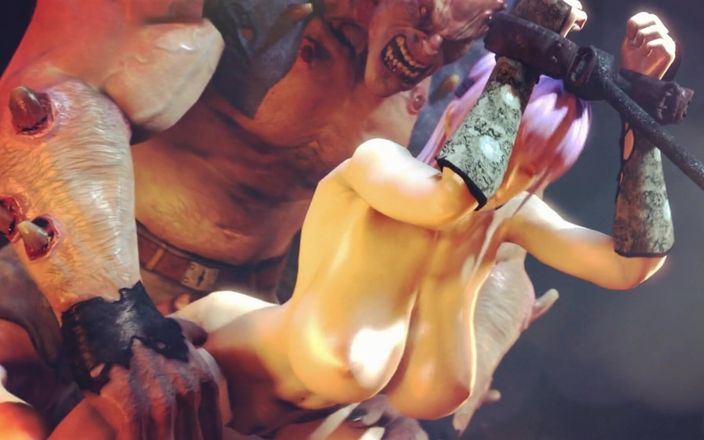 The fox 3D: Kasumi The Slave of Hell Iii by 26regionsfm (animacja z dźwiękiem) 3D Hentai...