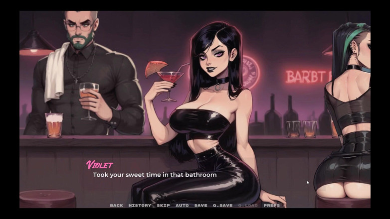 Cumming Gaming: My New Girlfriend [ Taboo Hentai Game ] Ep.40 Goth Girl Blowbang...
