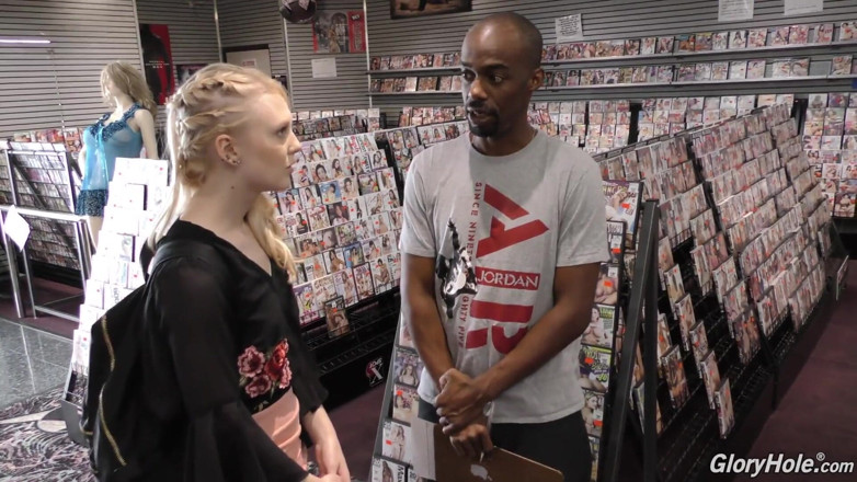 Gloryhole: Lily Rader seks antar ras - gloryhole