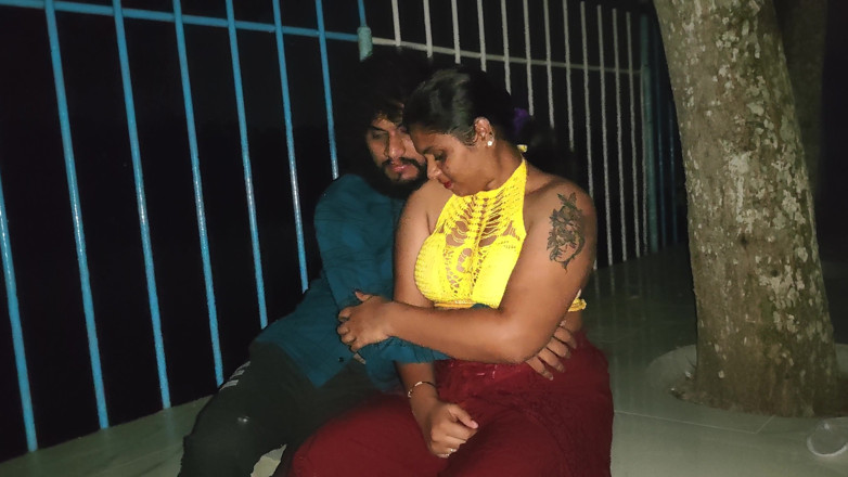 Vaigavarun45: Outdoor Sex Near River in Night, Mallu Couple Romantic Fuck...