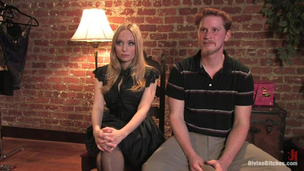 Divine Bitches by Kink: Sapık külot hırsızı domine ediyor, aşağılanıyor, yarakla azdırılıyor ve kendi...