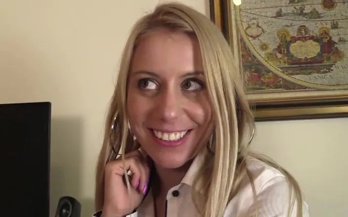 SapphoFilms - By Nikoletta Garian - Real Lesbian: Office Slut Nikky