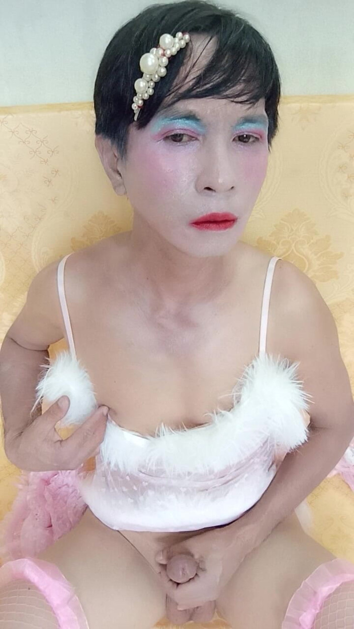 nguyen dang thien tri: Oanh Le - przebrana za seksowną księżniczkę porno - selfie wytryski, a...