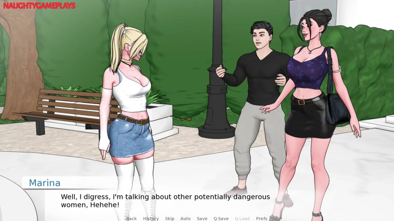 Naughty gameplays: 見事なブロンドと彼女のタイトなマンコの神聖なヒール 06 by Eroniverse