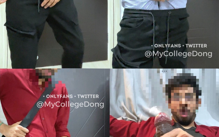 MyCollegeDong: Triple éjaculation dans la salle d’impression du bureau