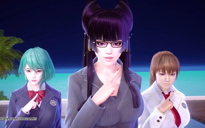 3D-Hentai Games: 2 Phut Hon Sexy Striptease Marie Rose Tamaki Misaki Kasumi...