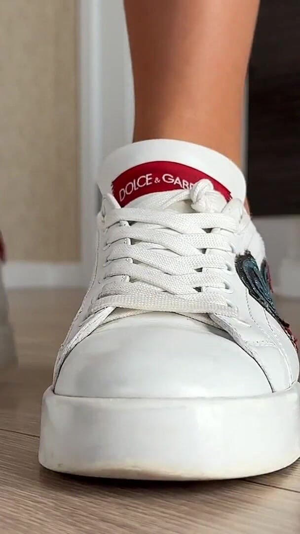 Princess Monica: My D&amp;g Sneakers Beg to Be Undressed