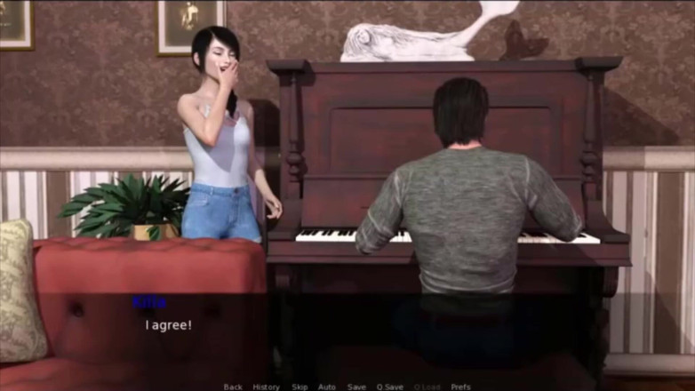 Visual Novels: Pine falls part 16