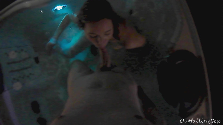 OutfallingSex: OutfallingSex - Action in the jacuzzi
