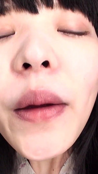 The Dry Mouth and Tongue of Soyo Higashiyama in Extreme Close-up