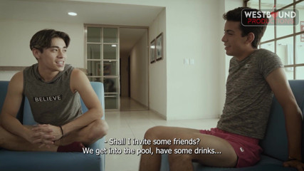 Latin Twinks: Eros and Martin Plan Their Wild Pool Sex Party