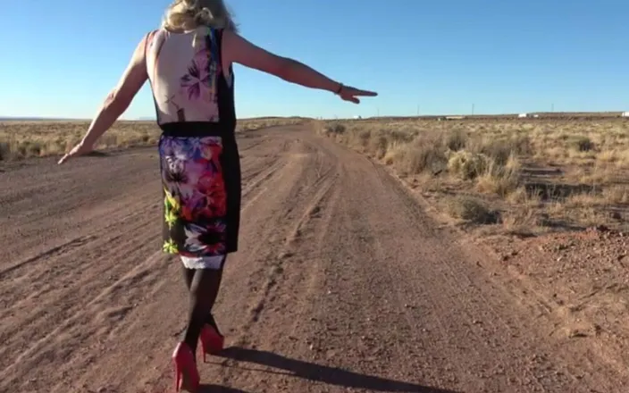 Mrs Samantha: Mrs Samantha Dances to the Eagles Song Hotel California, in...