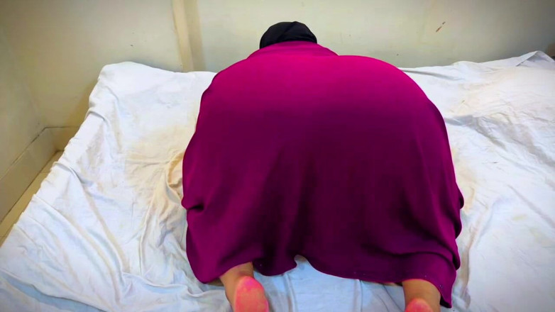 Your Boy's Cum: Arabian Hijab Girl Inserts Toy Into Chubby Big Ass Hole,...