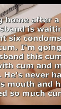 Cuckold Menelan Mani Muncrat Terbesar Yang Pernah Ada