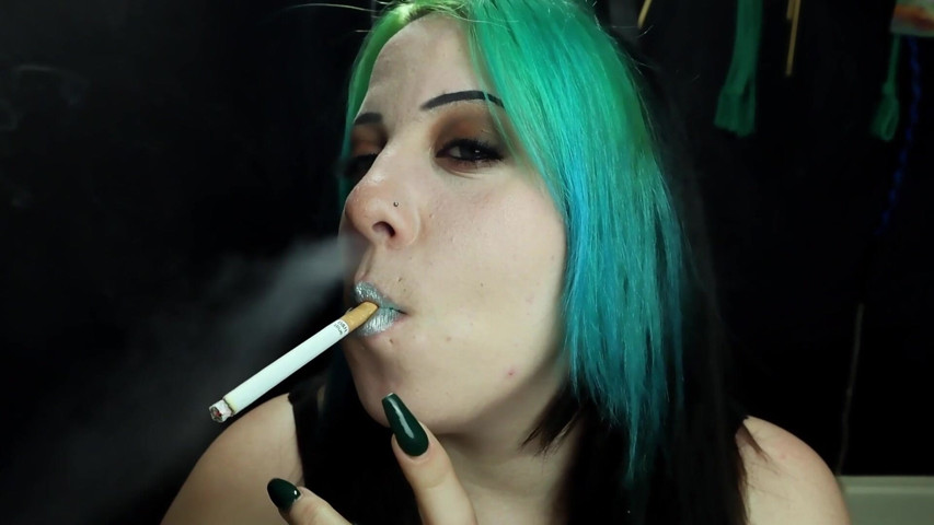 Oral Fixation - Smoking and Lipstick Compilation (Goddess Kinx)