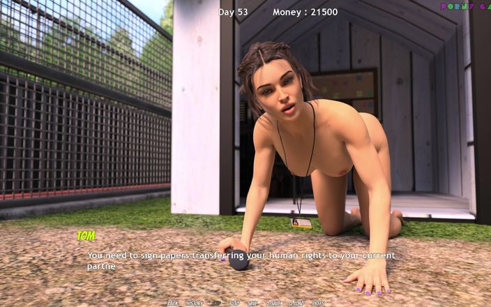 Porny Games: Ліза Тотальний розслідування! Від Dragofinder studio - наречена трахається на роботі 19