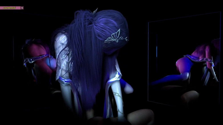 X Hentai: Güzellik yun xi yarağa biniyor - 3 boyutlu animasyon