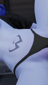 Vdova pizza maker shift je divoká - velký čůrák 3D Overwatch