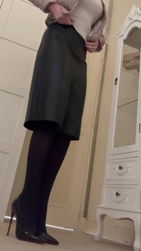 Green Dress Striptease