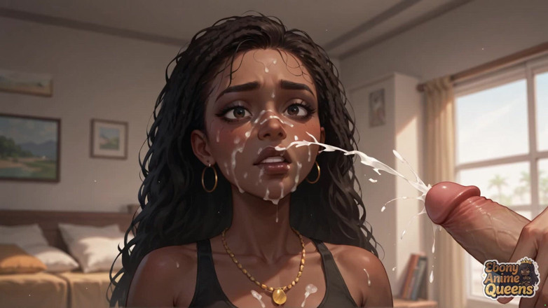 Ebony Anime Queens: Blowjob tropika ratu eboni: lucah xxx eboni terbaik!