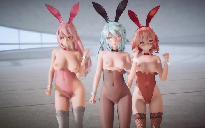 Mmd anime girls: Mmd R-18 anime meisjes sexy dansen (clip 26)