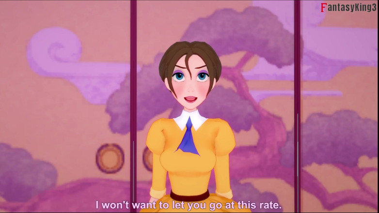 Fantasy king: Jane Porter Footwork Fuck Sexy Lingerie - Tarzan