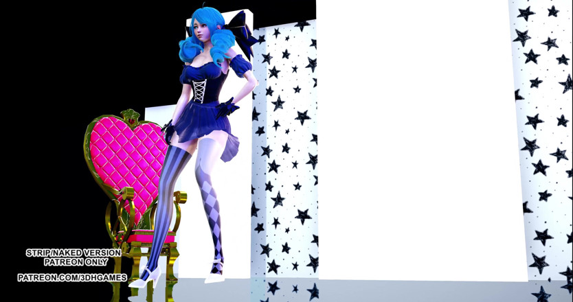 3D-Hentai Games: Bestie - Excuseme Gwen sexy kpop dance league of legends