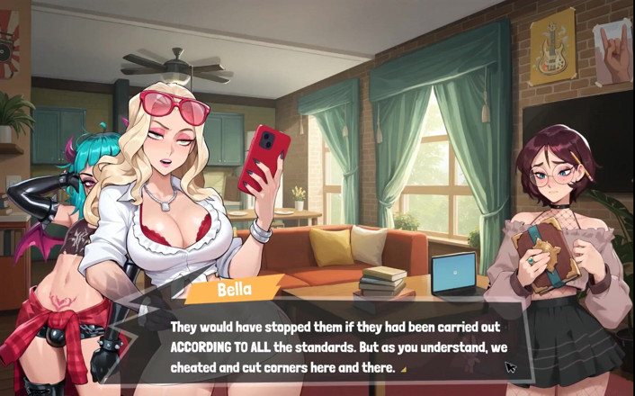 Cum in Futa: Femboy Futa house futanari hentai spel ep 14 Missie verleiden een...