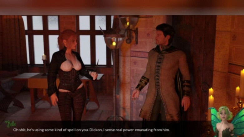 3DXXXTEEN2 Cartoon: Samarra's anti-demonic blowjob. 3D porn cartoon sex