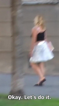 Czech Jacker 18: Skirt up, Ass Out - a Playful Tease and a Perfect Shot