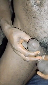 Huge Cock Cums Without Pussy