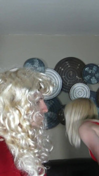 Russian Tall Goddess Humiliate Her Small Sissy